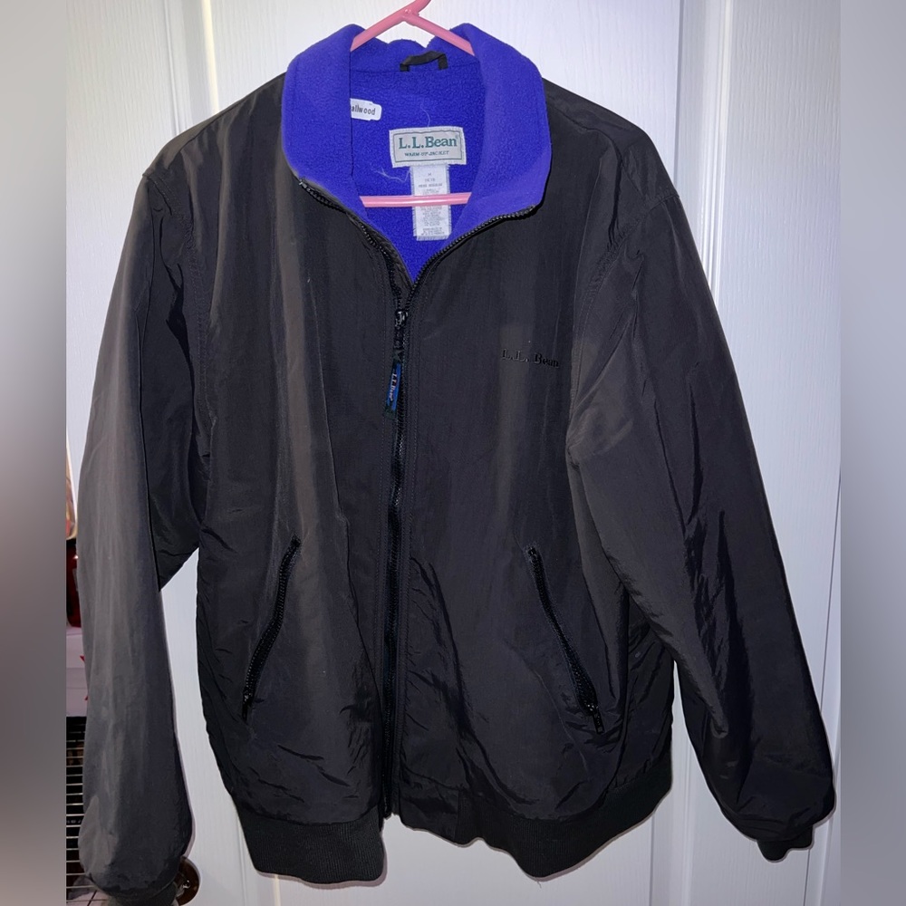 Vintage L.L. Bean warm up bomber jacket